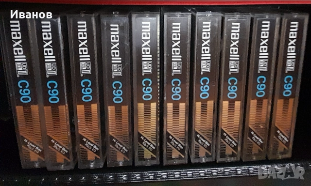 MAXELL / Златен / - 90 мин. - хром, снимка 6 - Аудио касети - 52277685