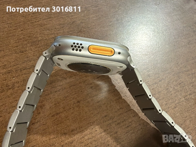 Apple Watch Ultra 2 2023 GPS + Cellular, Titanium 49mm, снимка 5 - Смарт часовници - 56320101