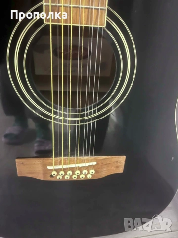 Акустична китара 12-струнна Stagg SW205/12BK  , снимка 9 - Китари - 53420085