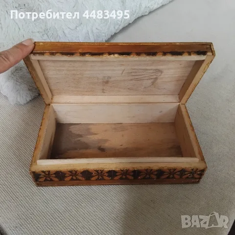 Дървени кутии от едно време , снимка 3 - Декорация за дома - 55905977
