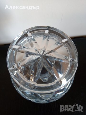 Кристална ваза, снимка 4 - Вази - 39638497
