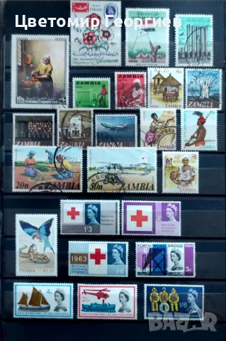 Пощенски марки с класьор.270 бр.  К.3, снимка 3 - Филателия - 50906473