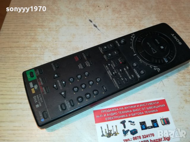 SONY RMT-V141K REMOTE CONTROL 1510211219, снимка 12 - Дистанционни - 34471871