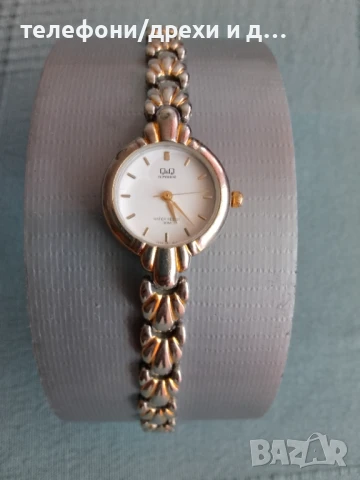 Позлатен дамски часовник Q&Q (1 микрон)