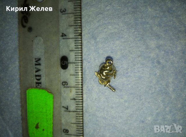 ПИРАТ ЗАХАПАЛ САБЯ - Стар СРЕБЪРЕН ФИГУРАЛЕН РЕТРО АРТ ПЕНДАНТ ВИСУЛКА СРЕБРО РЪЧНА ИЗРАБОТКА 40179, снимка 9 - Антикварни и старинни предмети - 42425279