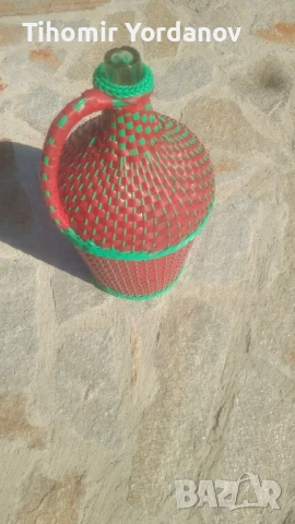 Плетена дамаджана., снимка 7 - Антикварни и старинни предмети - 51320074