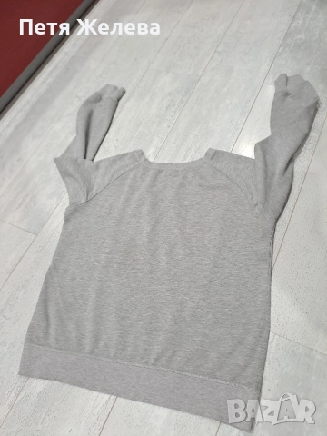 Дамаска спортна блуза BLUE MOTION -44/46, снимка 4 - Блузи с дълъг ръкав и пуловери - 51550897