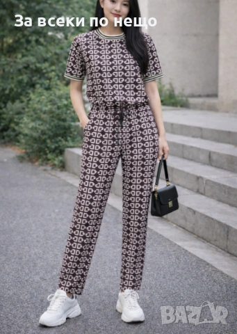 Дамски Комплект От Две Части - Налични Различни Цветове Код Amel-Rea19, снимка 2 - Комплекти - 53837267