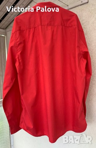 Спортна коралова риза 100% памук, снимка 9 - Ризи - 40818061