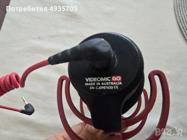RØDE VideoMic GO, първо поколение, снимка 3 - Чанти, стативи, аксесоари - 56068747