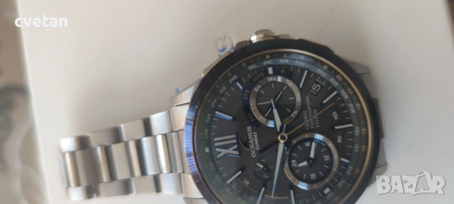 Casio Oceanus Ocw-G1000E-1Ajf лимитирана серия,GPS,SOLAR, снимка 6 - Мъжки - 53695799