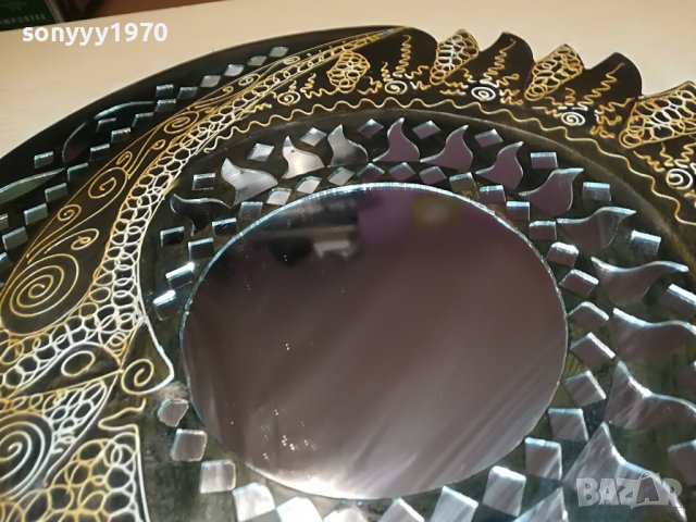 огледало-40см-внос германия 2412221832, снимка 13 - Антикварни и старинни предмети - 39102992