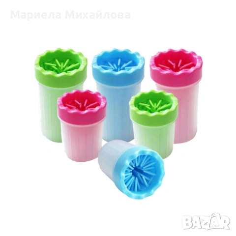 Уред със силиконови ресни за почистване на лапи на домашни любимци., снимка 8 - За кучета - 53248251