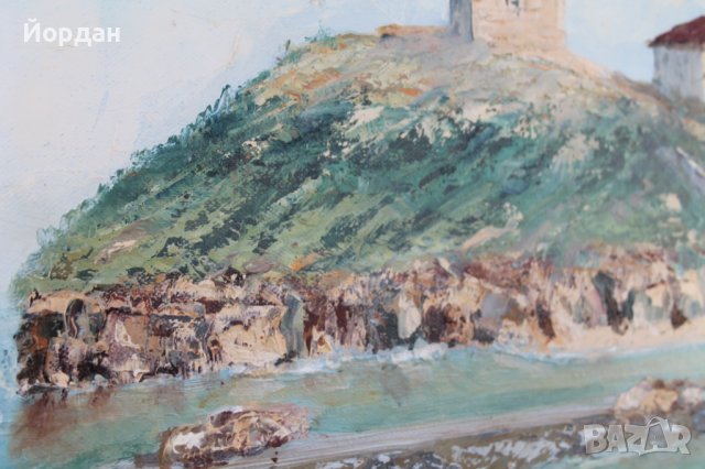 Майсторска картина масло върху платно, снимка 8 - Антикварни и старинни предмети - 41808181