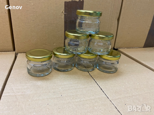 Бурканчета малки - 25 мл. с капачка, снимка 5 - Кутии за храна - 44839280
