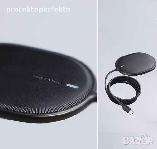 Магнитно зарядно Baseus 15W MagSafe iPhone 12, снимка 14 - Аксесоари за Apple - 34153910