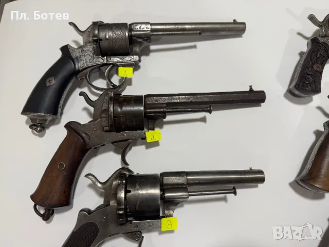 Стар револвер, пистолет, снимка 6 - Антикварни и старинни предмети - 48981971