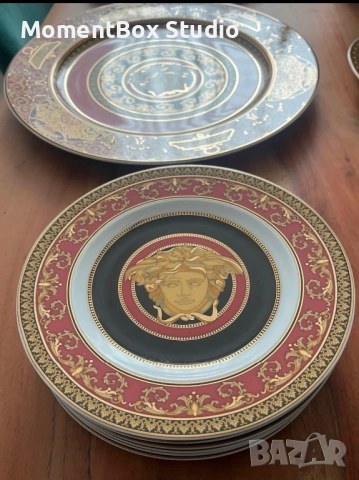 Rosenthal Versace порцелан сервиз 6 човека нов, снимка 4 - Сервизи - 53648071