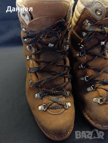 Винтидж планински обувки PolSport, снимка 4 - Мъжки боти - 51943411