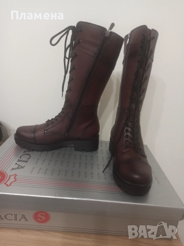 Ботуши естествена кожа 38 номер, снимка 6 - Дамски ботуши - 52512653