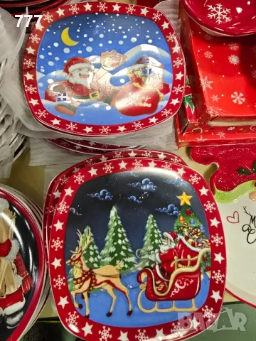 Коледни чинии 