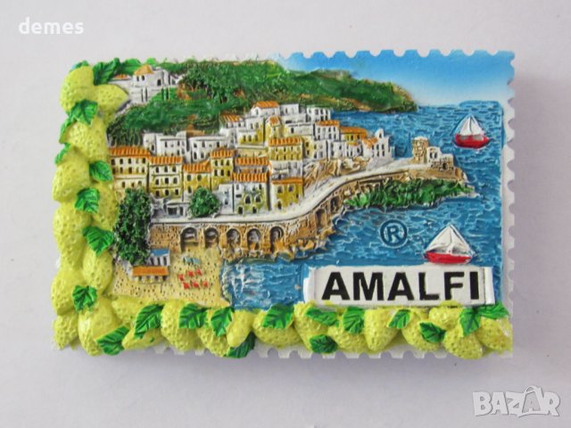 3D Магнит от Амалфи, Италия-2, снимка 2 - Колекции - 41591961