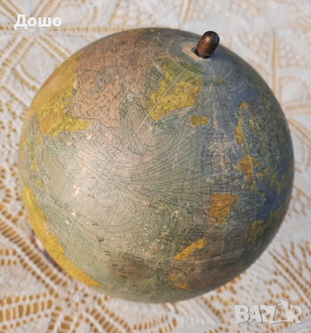 Глобус на Земята 1955 - 1959г., снимка 3 - Колекции - 52331586