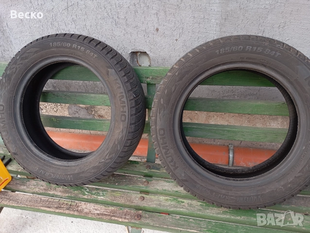 зимни гуми 15, снимка 2 - Гуми и джанти - 52965565