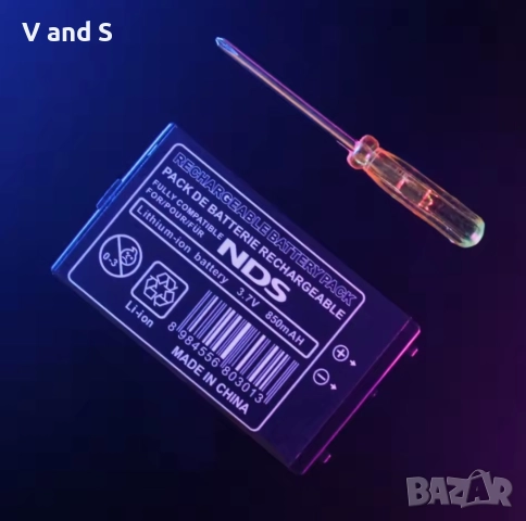 Батерия за Nintendo DS, 850mAh акумулаторна литиево-йонна батерия Комплект инструменти за Nintendo , снимка 6 - Nintendo конзоли - 52860455