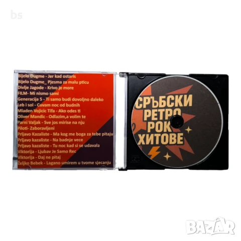 Сръбски ретро рок хитове - CD -R , снимка 2 - CD дискове - 50792622