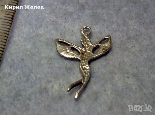 СРЕБЪРНА ФЕЯ СТАР ФИГУРАЛЕН СРЕБЪРЕН ПЕНДАНТ СРЕБРО ВИСОКА ПРОБА ХУДОЖЕСТВЕНА РЪЧНА РАБОТА 42289, снимка 6 - Антикварни и старинни предмети - 49734059