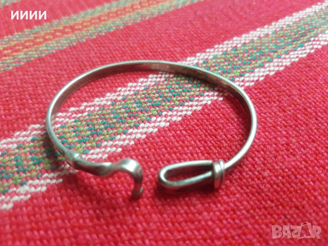 Сребърна гривна 925, снимка 2 - Гривни - 53321667