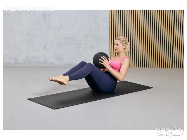 Постелка за гимнастика фитнес йога 183 x 61 см 2 цвята налична Нова, снимка 6 - Йога - 49007893