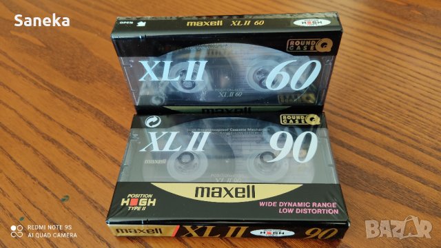 MAXELL XL II-60,90, снимка 2 - Аудио касети - 35841400