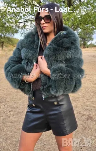 Дамски кожух, палта, якета от естествена кожа, снимка 10 - Якета - 47516355