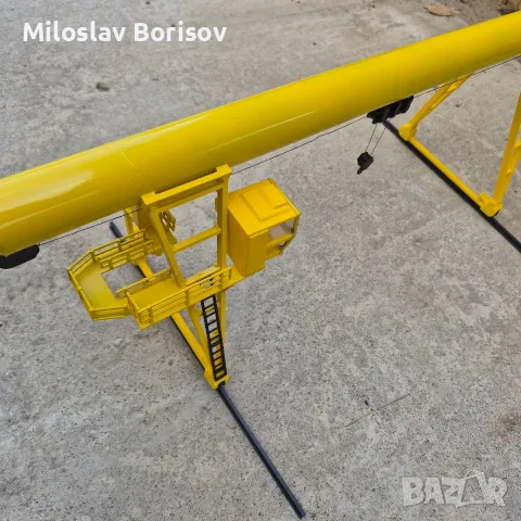 Козлови / портален кран ККС-5 в мащаб 1:43, снимка 7 - Колекции - 55778222