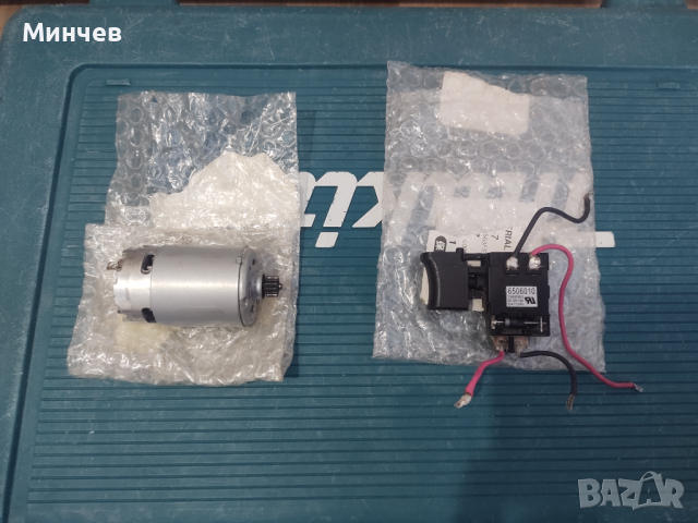 ПРОМО! Makita винтоверт фенер зарядно и куфар комплект, снимка 3 - Винтоверти - 44651535