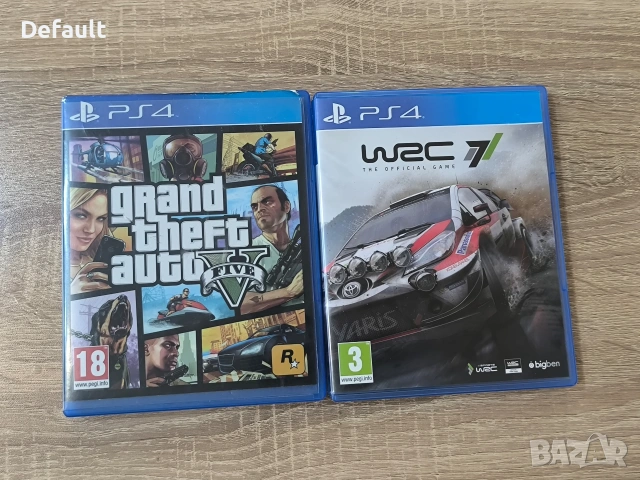 Игри за playstation 4 - Wrc/Grand the auto Five 