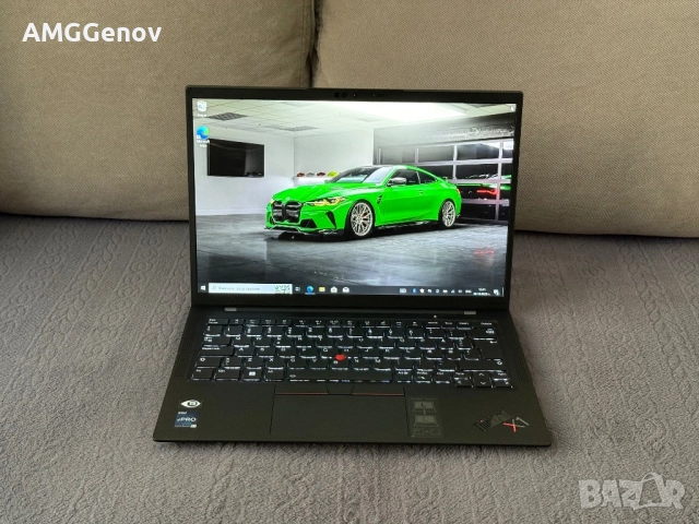 14’FHD+IPS Touch/Lenovo Thinkpad X1 Carbon Gen10/i5-1245u/32GB Ram/512, снимка 2 - Лаптопи за работа - 52226796