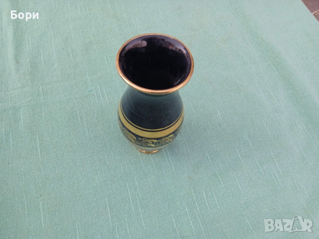 Стара керамична ваза , снимка 4 - Вази - 36290517