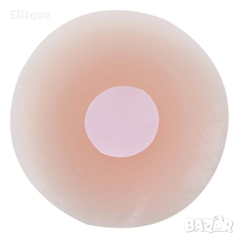 Самозалепващи силиконови лепенки за зърна – 7 см, снимка 7 - Други - 53332442