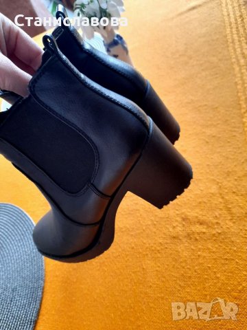 Дамски боти естествена кожа, снимка 4 - Дамски боти - 35700136