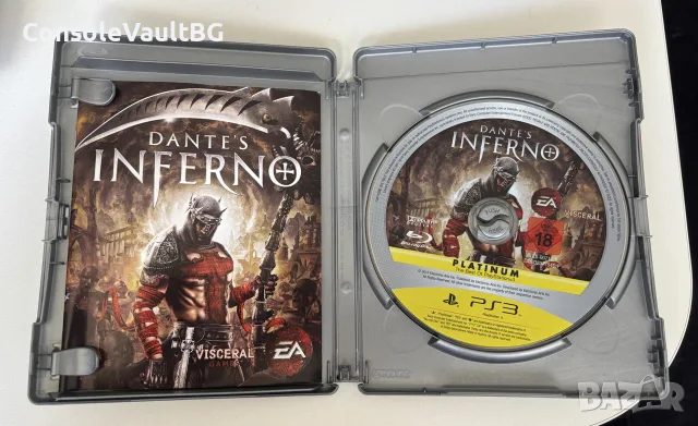 Dante’s Inferno Platinum за PS3 – пълен комплект, снимка 2 - Игри за PlayStation - 56244007