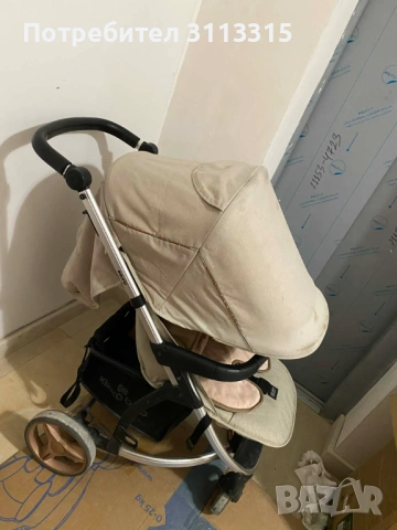 KIKKA BOO Комбинирана количка 3в1 MADRID , снимка 3 - Детски колички - 53364902