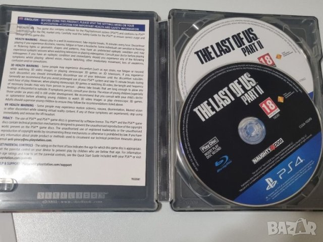 The Last of Us Part II with Limited Edition Steelbook PS4 (Съвместима с PS5), снимка 5 - Игри за PlayStation - 40703861