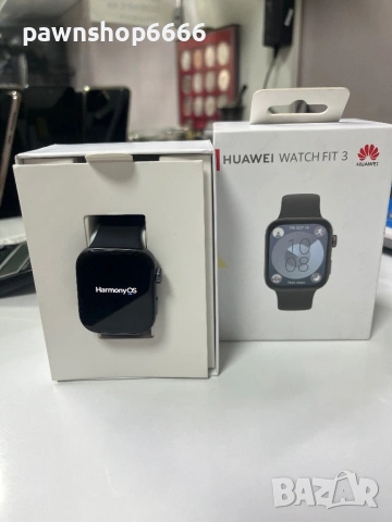 Смарт часовник Huawei Watch Fit 3 - Black, снимка 4 - Смарт часовници - 53509307