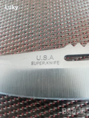 Продавам стилeн , красив ,автоматичен,сгъваем,за оцеляване нож+фенерче+калъф--USA., снимка 2 - Ножове - 42140884