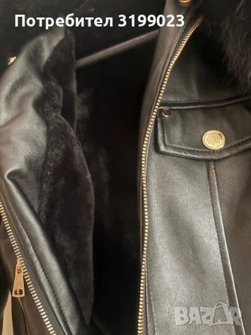 Кожено яке, снимка 2 - Якета - 53393979