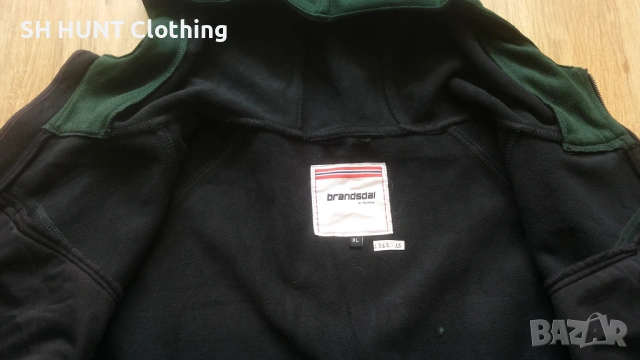 Bransdal of NORWAY VARBERG WINDPROOF Jacket размер XL суичър вятърно устойчив - 2147, снимка 11 - Екипировка - 53495948