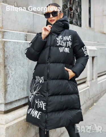 Дамско дебело яке, снимка 3 - Якета - 52556249